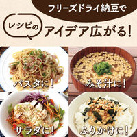 【WEB限定】 国産 ひきわり フリーズドライ納豆 3g×20P×10個 4901118011482 1セット(60g×10個)（直送品）