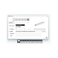 エアリア センサー式ショートカットキー TOUCH BAR（タッチバー）WH SDーTOUCHBARーWH 1個