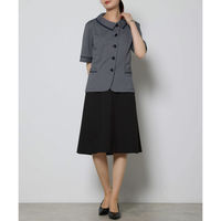 ボンマックス オーバーブラウス ブルーグレイ 21号 AJ0859 AJ0859-2-21G 1着（直送品）