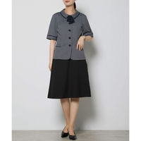 ボンマックス オーバーブラウス ブルーグレイ 15号 AJ0860 AJ0860-2-15G 1着（直送品）