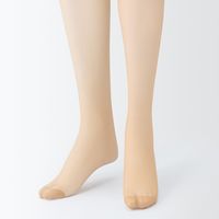 【レディース】無印良品 婦人 サポートタイプ ２０デニール ストッキング（３足組） 婦人Ｍ クリアベージュ 良品計画