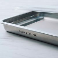 DEAN&DELUCA（ディーン&デルーカ） 蓋つきステンレスバット　ワイド 4580379239929 1個