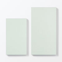 無印良品 カラーメモパッド ドット方眼 約７８×１４７ｍｍ １６０枚 緑 1セット（1冊×2） 良品計画