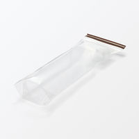 無印良品 マチ付きダブルチャック フリーザーバッグ ロング １６枚入り 1セット（1袋（16枚入）×2） 良品計画