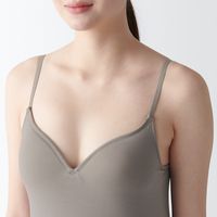 【レディース】無印良品 婦人 なめらかブラキャミソール 婦人Ｍ モカブラウン 良品計画