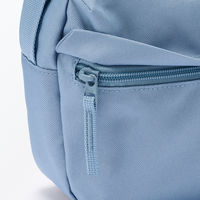 無印良品 背面ポケット付き 撥水ショルダーバッグ スモーキーブルー 良品計画