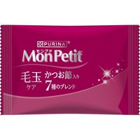 モンプチ ボックス 毛玉ケア かつお節入り7種のブレンド 200g（20g×10袋）1個 ネスレ日本 キャットフード
