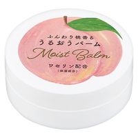 山梨県産[桃]香るうるおうバーム15g(ワセリン配合 しっかり保湿 乾燥に 日本製 携帯用) 4517161158472 1セット(12個)（直送品）