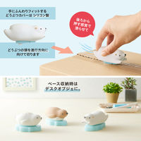 プラス カッター ダンボールカッター 開梱用 ピコフレンズ シロクマ 35337 1個