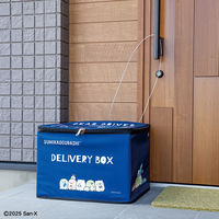 ハローキティ　リボンブラウン　宅配ボックス　幅340×奥行480×高さ380mm　1個