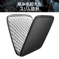パソコンケース 11.6インチ 衝撃吸収 コンパクト スリム ブラック ZSB-IBTHL11BK エレコム 1個（直送品）