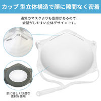 KAEI NIOSH N99防護マスク K0336 カップ型 1個(10枚入)（直送品）