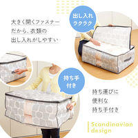 アイメディア 羽毛布団収納袋 北欧柄 1010256 1個（直送品）