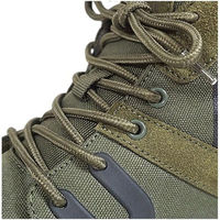 ケイゾック セーフティミッド(ヒモ) カーキ 25.5cm GKS-28 1足（直送品）