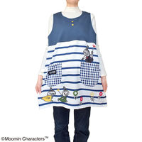 セントレディス ムーミンエプロン ネイビー ST-IM0069 1枚