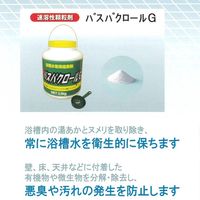 バスパクロールG 浴槽水専用塩素剤 2.5kg 1セット（1個×4）レジオネラ属菌・ヌメリ・湯アカ・藻対策 和協産業