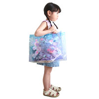 永和 ビーチバッグ（アクア） 1個