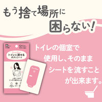 レック SRT 女性用 流せるボディシート サボンの香り C01256 1個（12枚入）