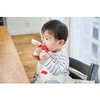 （5ヵ月から）トライ ストロー飲みマスターセット レッド 270ml 1個 リッチェル