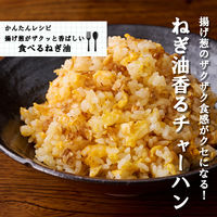 揚げ葱がザクッと香ばしい食べるねぎ油　100g 1個 桃屋 万能調味料