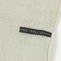 クイックドライフェイスタオル グレー 1セット（1枚×2） LAKOLE/ラコレ