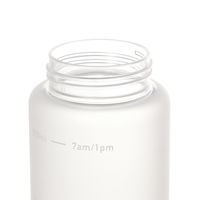 ハンドル付きタイムマーカーボトル クリア LAKOLE/ラコレ