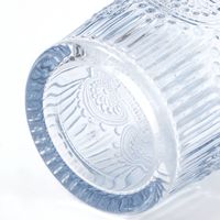 エンボスグラス ブルー 1セット（1個×2） LAKOLE/ラコレ