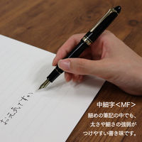 セーラー万年筆 プロフィットカジュアル万年筆ゴールドトリム ブラックMF ギフト 10-0570-320 1本
