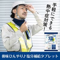 暑さ対策 塩分チャージ 業務用　塩タブレット＜レモン＞　48g 1セット（1個×3）