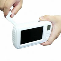 廣華物産 4.3インチ液晶AM/FM搭載(手回し充電対応)ポータブルワンセグテレビ TVR-L38R 1台