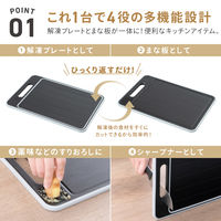 武田コーポレーション 解凍プレート付き多機能まな板L KPSML 1箱(10個入)（直送品）