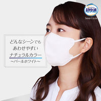 超快適マスク SMART COLOR（スマート カラー） パールホワイト ふつう 1袋（7枚入） ユニ・チャーム