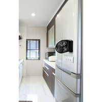 【暑さ対策】コードレス小型扇風機 マイファンポータブルEX ホワイト 充電可能 電池使用可能 強力磁石+フック付き 防災用品 MP2WH（直送品）