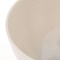 ツヤツヤ塗分け汁椀2 アイボリー 1セット（1個×５） LAKOLE/ラコレ