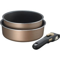 シャディ ブラナーノ2 着脱ハンドル鍋2点セット 24-8280-849 1箱（直送品）