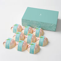 アデリー ホシフルーツ 山梨の白桃ぜりぃ 9個 HFX-04B 1箱（直送品）