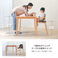 カトージ レストランハイチェア ST(ブラウン) 22426 1台（直送品）