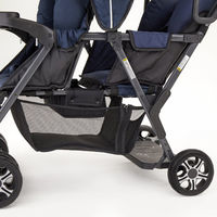 カトージ 二人でゴー用リアシート フットサポート付(ネイビー) 42410 1個（直送品）