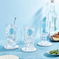 東洋佐々木ガラス 焼酎ソーダ割りジョッキ(目安つき) 435ml P-06431-J441 1個（直送品）