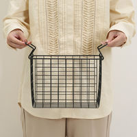 不二貿易 スタッキングワイヤーバスケット BK 26x18x18 26682 1個