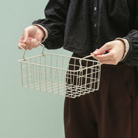 不二貿易 スタッキングワイヤーバスケット WH 26x18x10 26688 1個