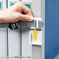 サンワサプライ  棚落下防止ストッパー（180cm・1本入り） QL-E102-180（直送品）