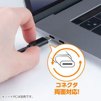 ナカバヤシ TypeーCーHDMI　ディスプレイ変換アダプタ　1台出力 USAーCHD5BK 1個