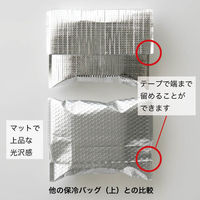 株式会社ヘッズ 無地マットテープ付きクールバッグー2　MMTーTCB2 1セット（100枚：20枚入×5）