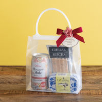 HEADS(ヘッズ)無地ハンドル付クリアギフトバッグー2　1袋（20枚）