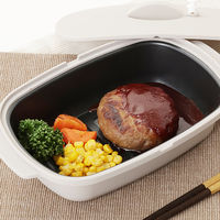 イシガキ 電子レンジ調理器 0.85L グレージュ BAKE 4621 1個