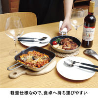 シービージャパン 二層鋼グリルパン丸型 19cm 4573306873228 1個