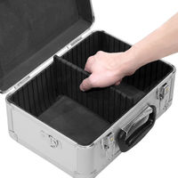 JEJアステージ　アルミツールケースミニ深型T3AAーMF シルバー　　1個