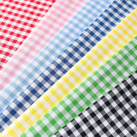 40sギンガムチェック 大 巾110cm×8m切売カット ライトブルー B53000Z-302-8M 1セット(巾110cm×8m（直送品）