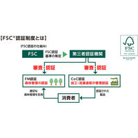山櫻 カラー封筒 洋長3 カマス ヨミニクイECグリーンCoC 100 枠ナシ YAMA-4914-0040 1袋(100枚入)（直送品）